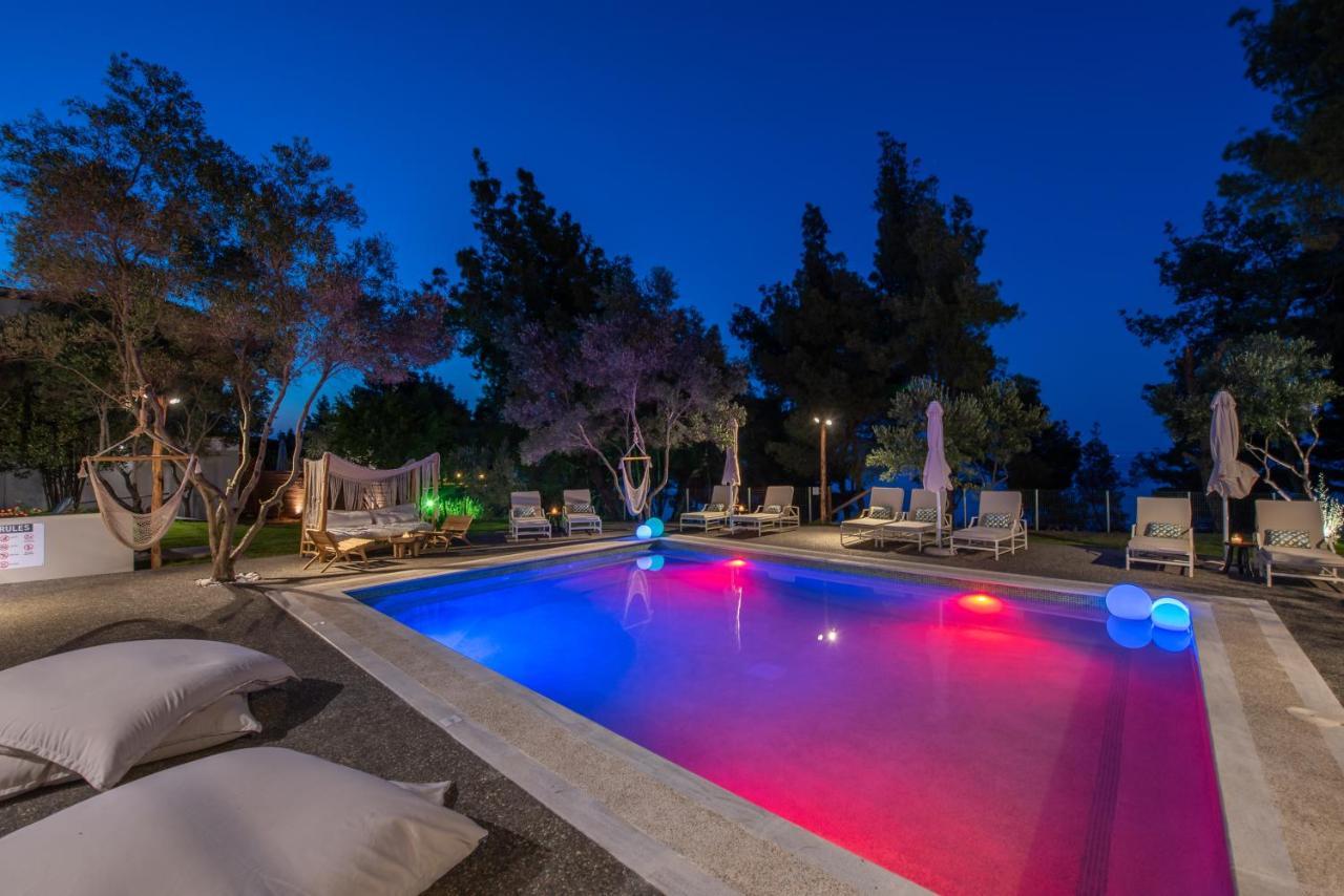 Отель Elies 33 Bio Retreat (Adults Only) Афитос Экстерьер фото