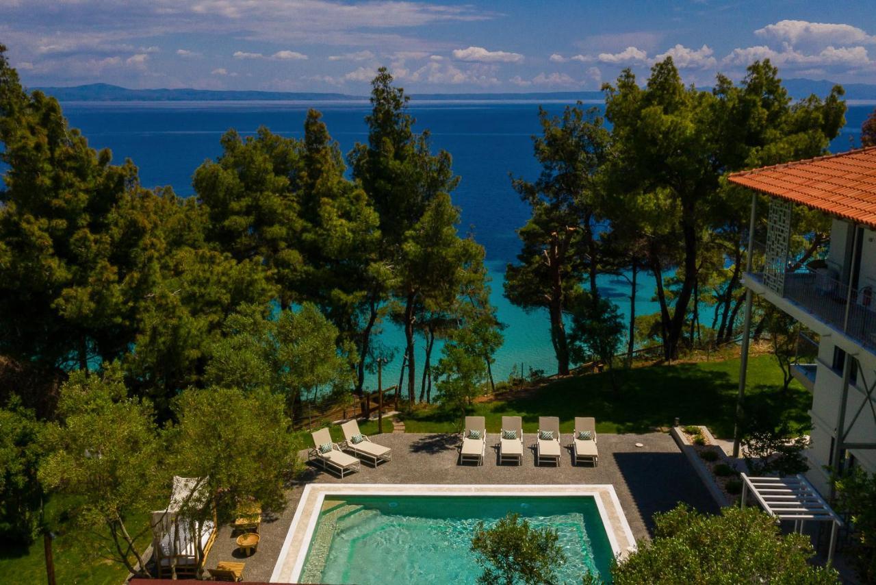 Отель Elies 33 Bio Retreat (Adults Only) Афитос Экстерьер фото