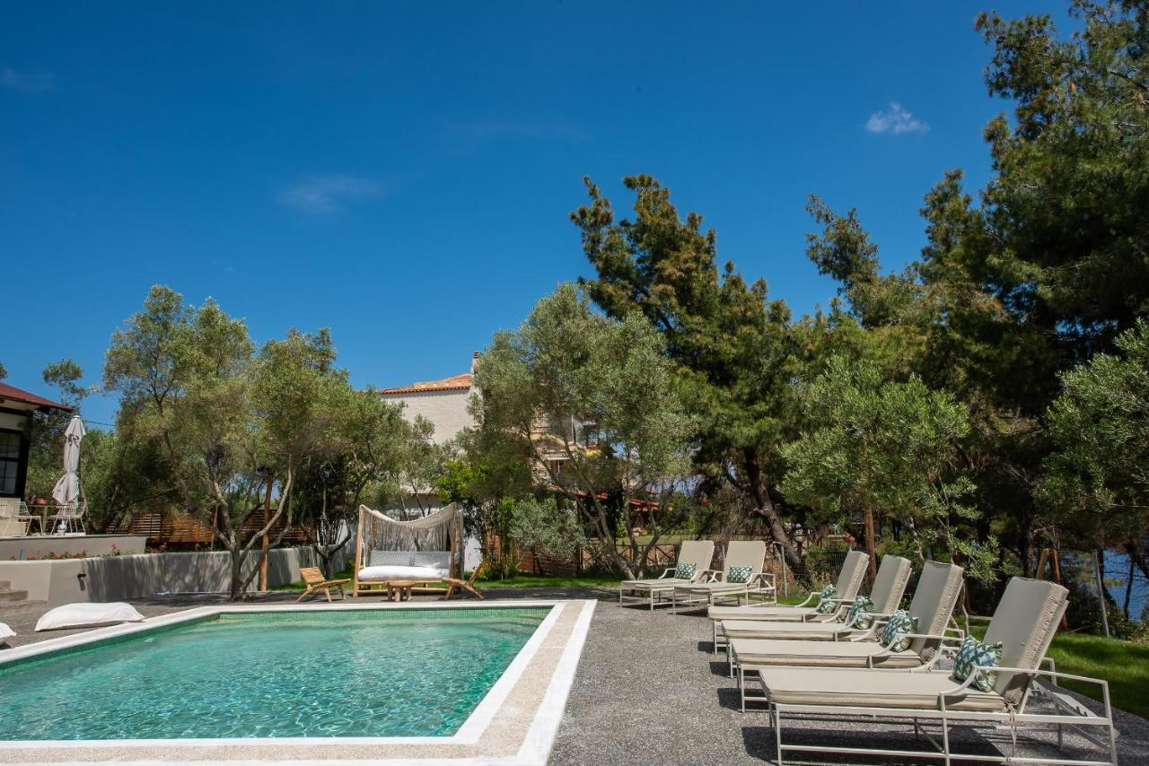 Отель Elies 33 Bio Retreat (Adults Only) Афитос Экстерьер фото