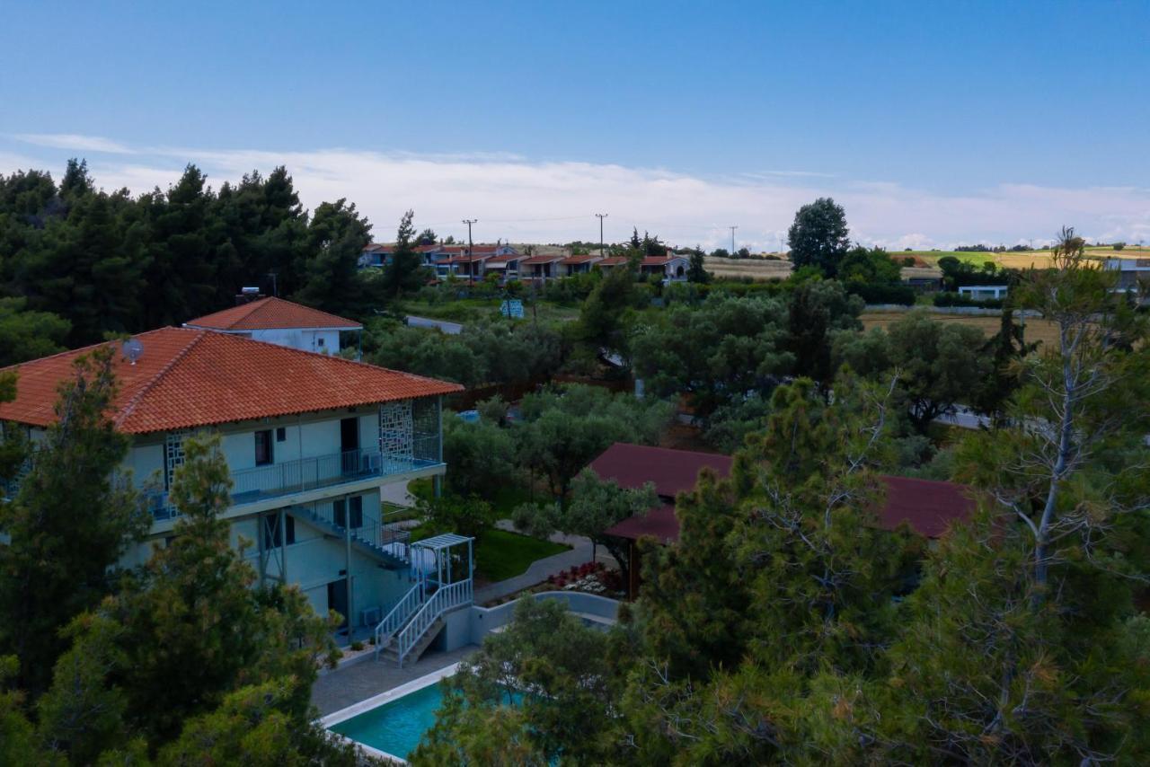 Отель Elies 33 Bio Retreat (Adults Only) Афитос Экстерьер фото