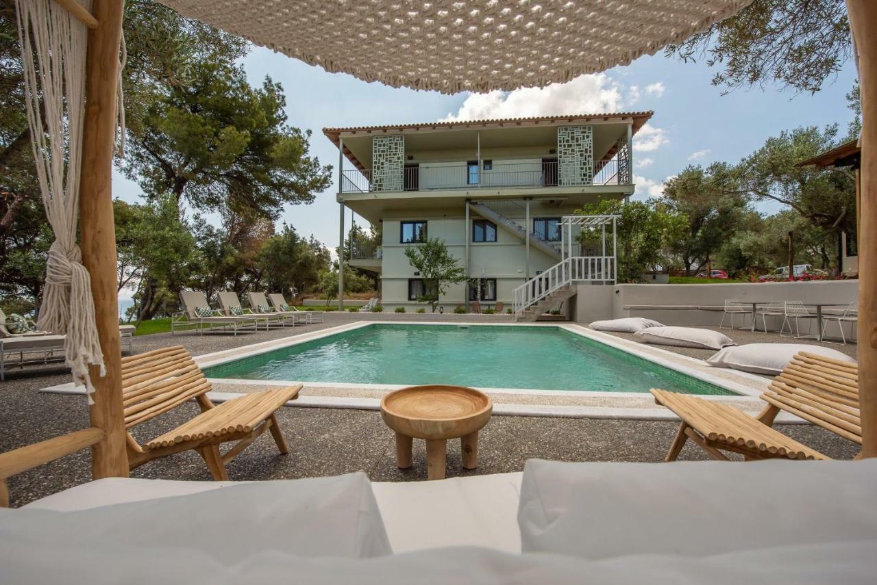 Отель Elies 33 Bio Retreat (Adults Only) Афитос Экстерьер фото